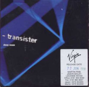 Transister - Dizzy Moon - UK Promo  CD Single