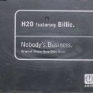 H2O feat Billie - Nobody's Business - UK  CD Single