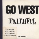 Go West - Faithful - UK Promo CD Single Go West - Faithful - UK Promo CD Single
