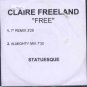 Claire Freeland - Free - UK Promo CD Single