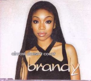 Brandy - Almost Doesn't Count - UK CD Single