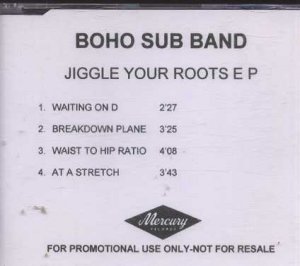 Boho Sub Band - Jiggle You Roots EP - UK Promo  Cd Single