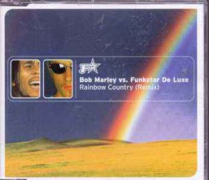 Bob Marley Vs Funkstar De Luxe - Rainbow Country - UK CD Single