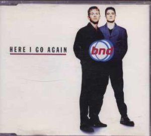 BND - Here I Go Again - UK  CD Single