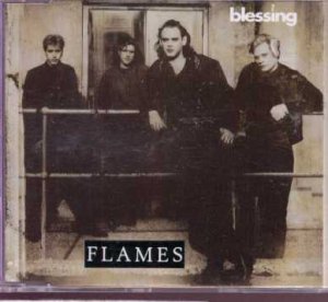 Blessing - Flames - UK CD Single