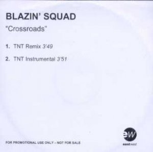 Blazin' Squad - Crossroads - UK Promo CD Single