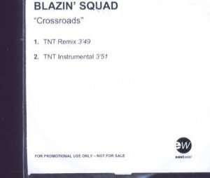 Blazin' Squad - Crossroads - UK Promo  CD Single
