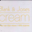 Blank and Jones - Cream - UK  CD Single