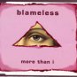 Blameless - More Than I - UK CD Single