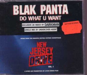 Blak Panta - Do What U Want - UK CD Single