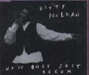 Bitty McLean - We've Only Just Begun - UK  CD Single