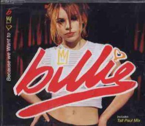 Billie - Because We Want To - UK  CD Single