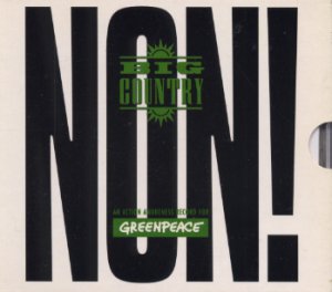 Big Country - Non! + Poster - UK  CD Single