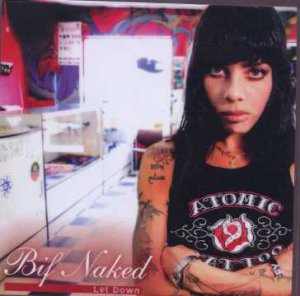 Bif Naked - Let Down - UK Promo  CD Single