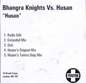 Bhangra Knights Vs Husan - Husan - UK Promo CD Single