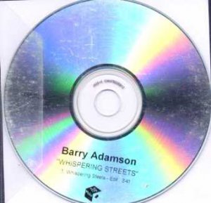 Barry Adamson - Whispering Streets - UK Promo CD Single