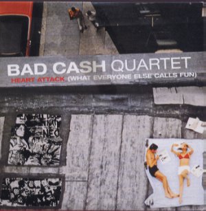 Bad Cash Quartet - Heart Attack - Germany  CD SIngle