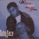 Babyface - When Can I See You - UK  CD Single