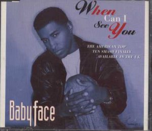 Babyface - When Can I See You - UK  CD Single