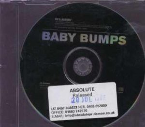 Baby Bumps - Burning - UK Promo  CD Single