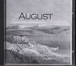 August - Inquisitory Times - UK Promo  CD Single