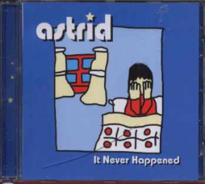 Astrid - It Never Happened - UK  CD Single