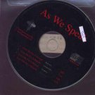 As We Speak - Love Me For A Reason - UK  CD Single