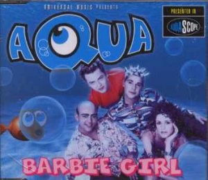 Aqua - Barbie Girl - UK  CD Single
