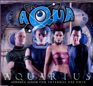 Aqua - Aquarius - UK Promo  CD