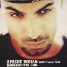 Apache Indian with Frankie Paul - Raggamuffin Girl - UK  CD Single