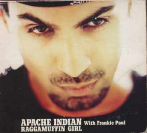 Apache Indian with Frankie Paul - Raggamuffin Girl - UK  CD Single