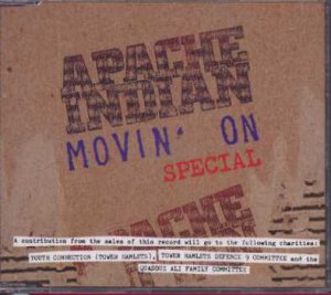 Apache Indian - Movin' On - UK  CD Single