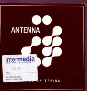 Antenna - Come On Spring - UK Promo  CD Single