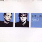 Ant & Dec - Shout - UK  CD Single