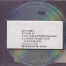Ann Nesby - Witness EP - UK Promo  CD Single