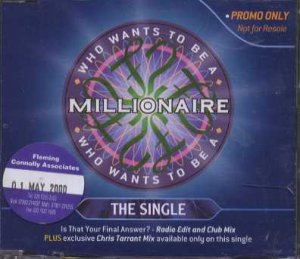 Amoure - who wants to be a millionaire  The Single - UK Promo  CD Single