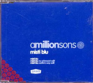 amillionsons - Misti Blu - UK Promo  CD Single