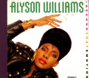 Alyson Williams  Feat Chuck Stanley - I Second That Emotion - UK  CD Single
