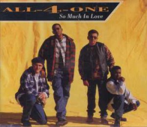 All-4-One - So Much In Love - UK  CD Single