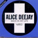 Alice Deejay - Back In My Life - UK CD Single