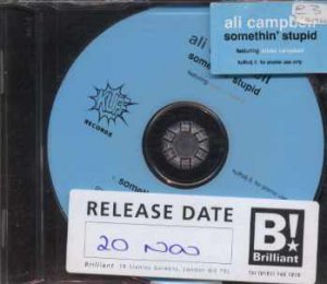 Ali Campbell - Something Stupid - UK Promo  CD Single