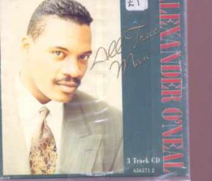 Alexander O'Neal - All True Man - UK  CD Single
