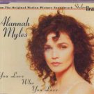 Alannah Myles - You Love Who You Love - UK  CD Single