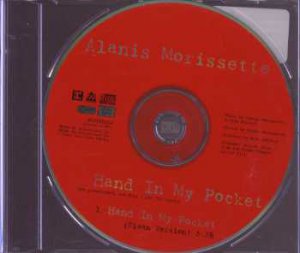 Alanis Morissette - Hand In My Pocket - UK Promo CD Single