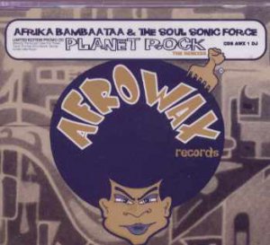 Afrika Bambaata & The Soul Sonic Force - Planet Rock - UK Promo  CD Single