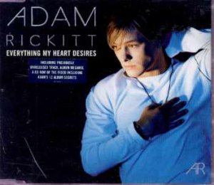 Adam Rickitt - Everything My Heart Desires - UK  CD Single