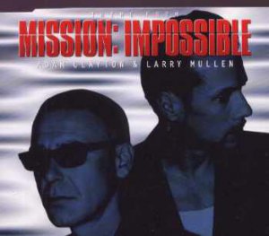 Adam Clayton & Larry Mullen - Mission Impossible - UK  CD Single