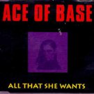 Ace Of Base - All That She Wants - UK  CD Single