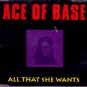 Ace Of Base - All That She Wants - UK  CD Single