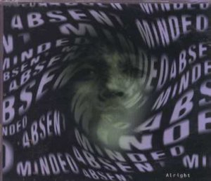Absent Minded - Alright - UK  CD Single
